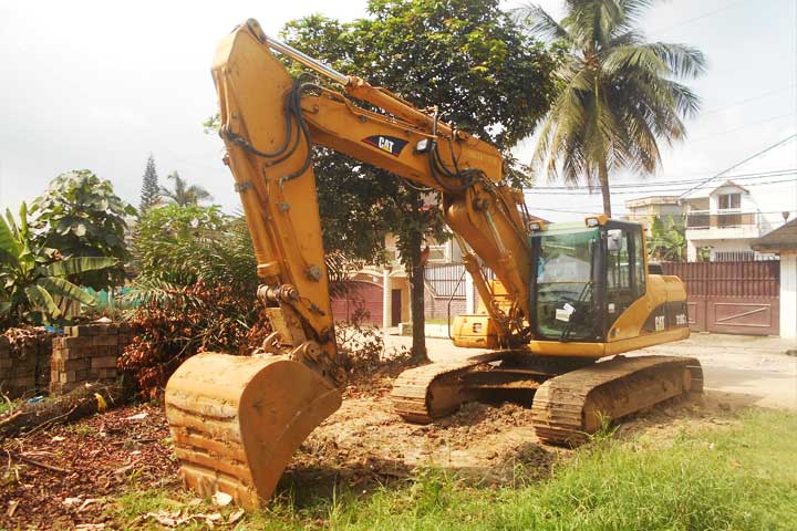 Location de pelleteuse et d’excavatrice Douala